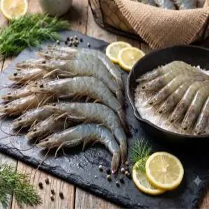 국산 당일조업 산지직송 흰다리 생새우 1kg 45미내외