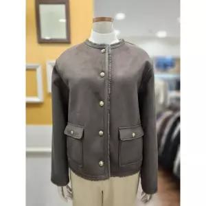 BCBG 로스트 포우 무스탕 자켓 B5D9F822