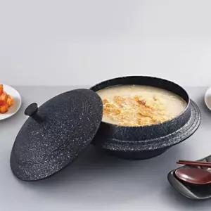 가마솥 냄비 밥솥 누룽지 뚝배기 20CM 가정용 돌밥 주방 찌개 요리 업소용 식당용 전골