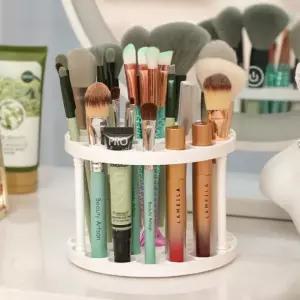 메이크업 브러쉬 꽂이 보관함 화장대 정리함