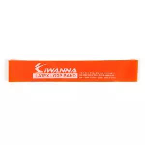 아이워너 스트레칭밴드 라텍스 루프밴드 0.5mm (오렌지) 라텍스밴드 운동밴드 헬스밴드