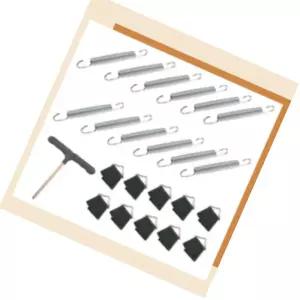 트램폴린 부품세 13.5cm C 1set 렌플린용품 펄린 점핑 운동 도구 기구 유산소 실내 방방이 퐁퐁 프램