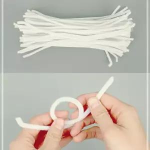 핸드 모루 관공서 미술 30cm 학교 공예재료 트리만들기 흰색 100개입