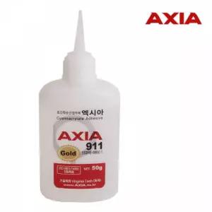 산업체전용 인조대리석 순간접착제 911 골드 50g 엑시