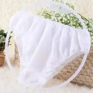 화이트 일회용 팬티 여행용 통기성 데일리 위생팬티