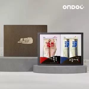 [온도씨]제주 프리미엄 혼합 선물세트 3호 (옥돔 특대 3미/고등어살 특대 5팩/총1.7kg