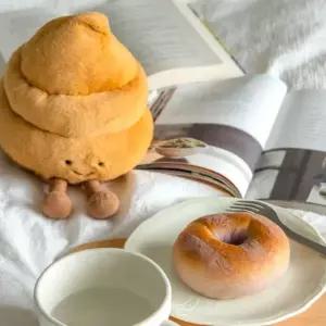 키링 휴지 커플템 귀여운 생일 여자 남자 커플 두루마리 인형 행운 똥