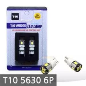 T10 5630 6P Power LED 미등 사각타입 자동차 용품