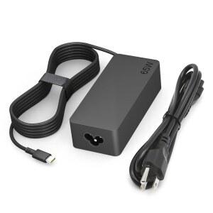 레노버 씽크패드 / 요가 크롬북 노트북 컴퓨터와 호환되는 DZYNSY 65W USB C 충전기 45W 고속 전원 어댑터