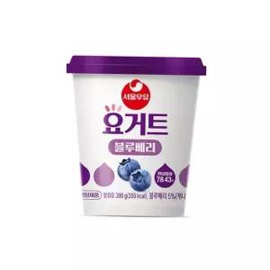 요거트 서울우유 블루베리 x 6입 380g