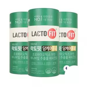 락토핏 당케어 프로 30포 3개