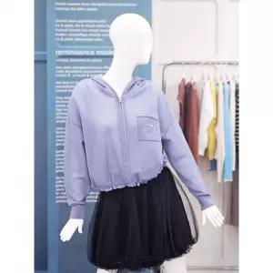 일부수량 ZOOC 오간자 후드 지퍼 카디건 Z251KSL005 2780751