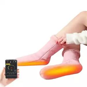 발열 코드리스 발온열기 온열 가열 양말에 발 열선 붙이는 방한 충전식