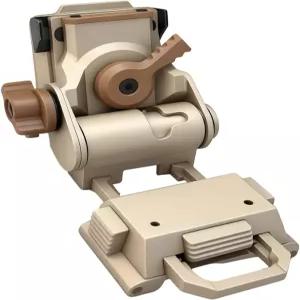 워쿄 나이트 비전 고글 마운트 CNC 메탈 l4g24 NVG 조정 가능한 알루미늄 헬멧 PVS15/PVS18 전술 헤드
