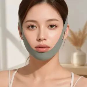얼굴  리프팅 밴드 탄력 케어 페이스 그레이그린