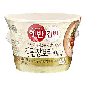 햇반강된장보리비빔밥280g/백설-6개
