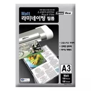 [VCMM92L9]코팅필름 코팅기 권 A3 303x426mm 100MIC 100매