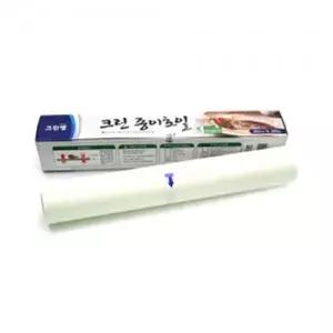 종이 호일 기름 종이 요리 쿠킹 호일 롤 25x20m (W7F0C71)