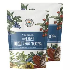 메밀 가루 100% 순메밀 분말 500g+500g(1kg)특가