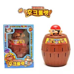 후크 룰렛 보드게임/돌리기/뽑기/돌림판/술게임/장난감/게임/가족/보드/복불복/벌칙