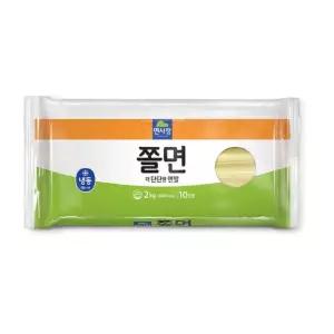 쫄면사리2kg 면사랑 냉동 10인분 쫄면사리 식자재 쫄면 국수