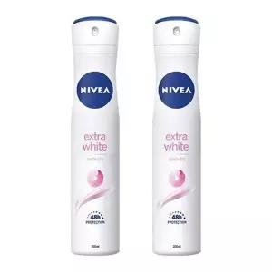 니베아 엑스트라 브라이트 스프레이 데오드란트 200ml x2