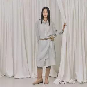 [스타필드 수원] LAP 셔츠 롱 레이어드원피스 AR3WO863