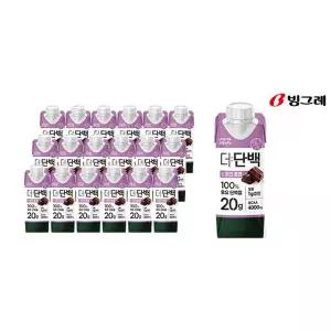 [빙그레][G]빙그레 더단백 드링크 초코 250ml x 18팩 /프로틴/단백질