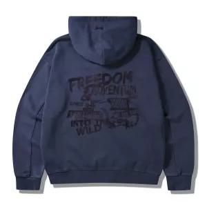 JEEP 지프 피그먼트 그래픽 오버핏 후드집업 JP5TZU613NA 4371569