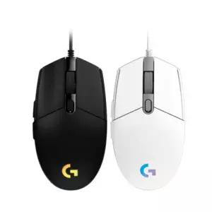 로지텍 G102IC 2세대 LIGHTSYNC 게이밍 마우스 벌크 정품 - 블랙