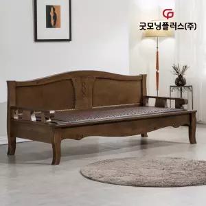굿모닝플러스 GM5-WC09 카우치 3인용 온열 온돌 돌쇼파 흙소파 황토볼 