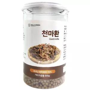 솔잎 300g 국산 뿌리 건강환 건강정 천마환 국산천마 무주 소나무잎 헬로우그린 (통)