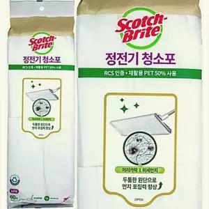 3M 정전기 클리닝포 60매 먼지털이