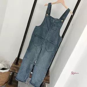 바캉스 데님 수트 휴양지룩 멜빵 연청 코디 점프ssu621
