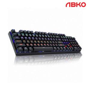ABKO HACKER K640 축교환 게이밍 기계식 (블랙, 갈축)