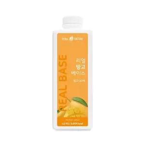 메가커피 서울팩토리 리얼 망고 베이스 1.2kg 1박스 8개