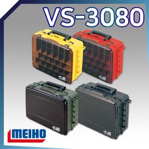 메이호 대형 태클박스 VS-3080 레드 옐로우 카키 블랙