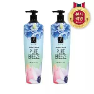 [엘라스틴] 퍼퓸 퓨어브리즈 샴푸 600ml_2개