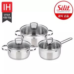 [실리트] 실리썸 롬바르디아 냄비 3종 세트 (16편수+16+20L)