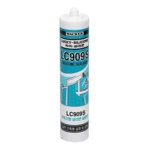 럭키 LC909S 무초산 실리콘 270ml 투명