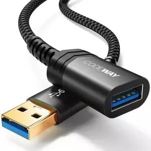 [코드웨이] USB 3.0 연장케이블 10m