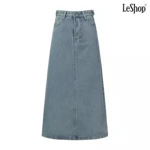 택가 59,000원 [르샵]포인트 데일리 데님 스커트 (DP1WH005A)