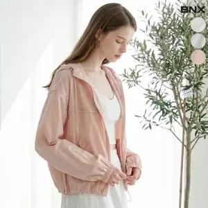 [BNX] [BNX] 포켓 프릴 후드 집업 점퍼