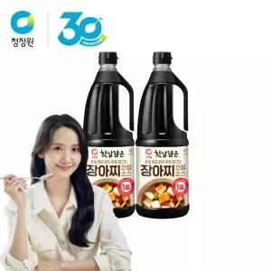 청정원 장아찌 간장 소스 1.7L x 2개