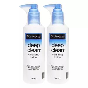 뉴트로지나 딥클린 클렌징 로션 200mL x 2개