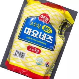 업소용 대용량 마요네즈 스파우트팩 3.2k X4 파우치형