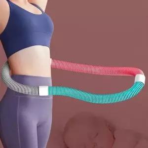 지압 스프링 훌라후프 허리운동 간편휴대 실내운동 복부 허리 자극압박 무소음 홈트레이닝 훌라후프