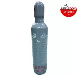 알곤 가스통 10.2L 아르곤 가스통 세다용접기 