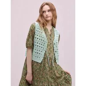 [하프클럽/써스데이아일랜드]핸드메이드 베스트(T244MVT231W)
