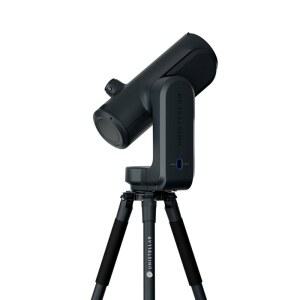 오디세이 프로 - 유니스텔라 스마트 망원경( 피스 포함), 85mm f /3.9 (320mm) 디지털 및 컴퓨터화, 앱 제어 전동 Alt-Az, 향상된 비전, RAW / FITS 수출, 64GB, 5시간 배터리(블랙)